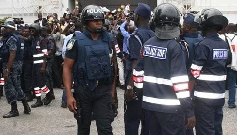 Angry residents of Somanya vandalized the police station in the area
