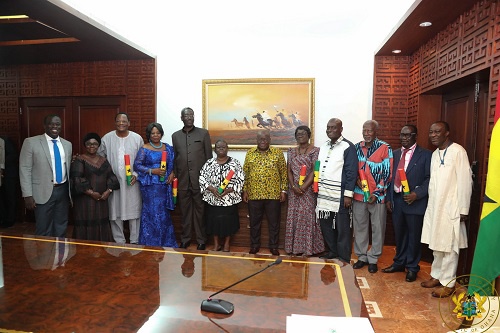 President Akufo-Addo swore into office the 8-member governing body of the Civil Servicr Council