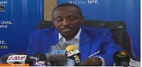 Acting General Secretary of the NPP, John Boadu
