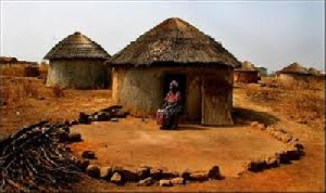 A witch camp in Ghana