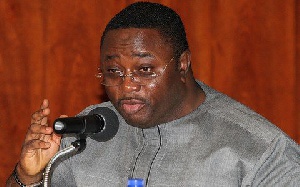 Elvis Afriyie Ankrah, former Minister of Youth and Sports