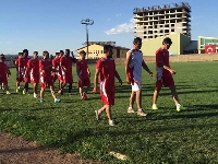 Musspor players in training