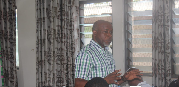 Jacob Kwadwo Aleeba ia the Berekum East Municipal Director of Health