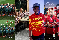 Photo of how some footballers are celebrating Christmas