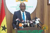 Lands Commission Executive Secretary, Professor Anthony Owusu-Ansah