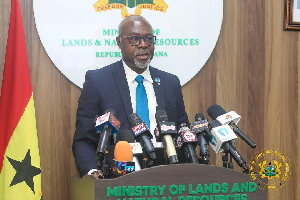 Lands Commission Executive Secretary, Professor Anthony Owusu-Ansah