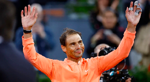 Rafael Nadal is a 22-time Grand Slam champion