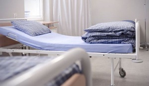 Hospital bed.       File photo.