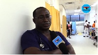 Head of the Emergency Unit at the Accra Regional Hospital, Dr. Emmanuel Ahiable