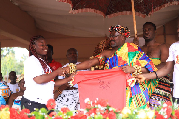 Kwahumanhene calls for natives' support to return Okwahu United to GPL