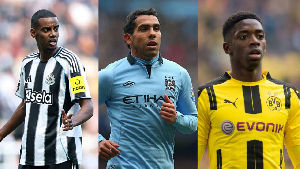 Isak (L), Tevez (M) and Dembele (R) all attempted to force a move out of their respective clubs