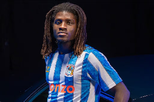 Caleb Yirenkyi will be playing in the Premier League with Coventry City Caleb Yirenkyi will be playing in the Premier League with Coventry City