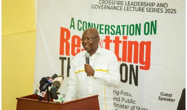 Dr Akwasi Opong-Fosu, Board Chairman of GIPC