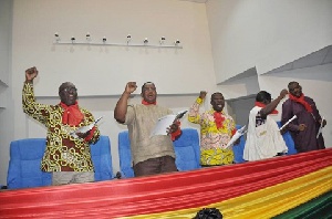 Ghana Mine Workers Union (GMWU) executives