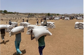 The UN says 90 percent of Tigray's six million people are dependent on food assistance