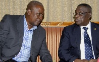 President John Dramani Mahama and late Professor John Evans Atta Mills