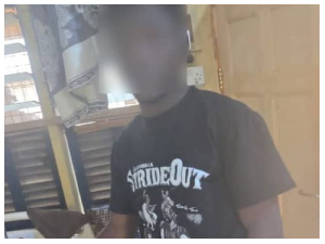 He was found to have sustained a gunshot wound to the left side of his buttock