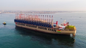 The government says it made the savings by relocating the Karpowership