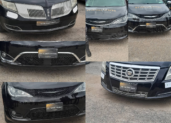 The last six of the fallen 8 will take their final rides in these cars