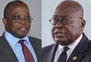 Akufo-Addo and Daniel Yao Domelevo