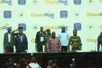 The launch of the Digital Property Address System ongoing at Accra International Conference Centre