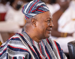 Former president John Dramani Mahama