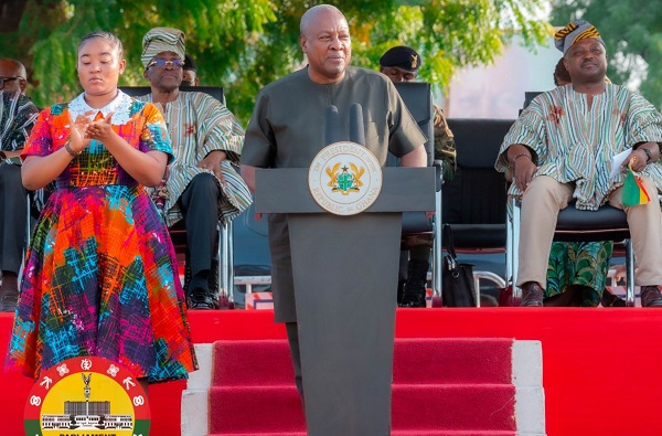 President of the Republic of Ghana, John Dramani Mahama