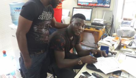 Richard Attah signs for Elmina Sharks