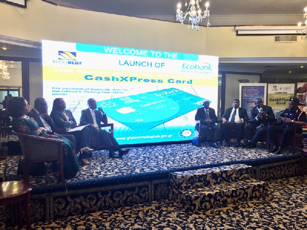 Launch of the Ghana National Single Window (GNSW) Cash Xpress Card
