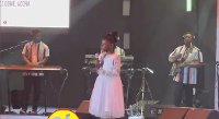 Esther Smith's daughter performing at the event