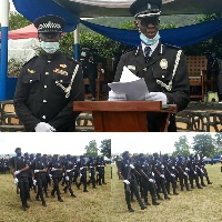 DCOP Oduro-Kwarteng  was speaking at a passing out parade 179 Police recruits in Ho