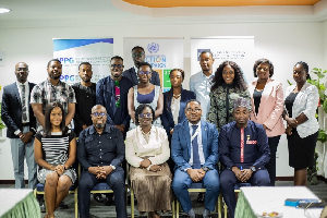 Group photo of roundtable participants and the IPPG team after the meeting