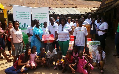 The donation went to the Potters Village in the Greater-Accra and the Akropong School for the Blind