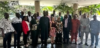 Representatives of CDC Ghana