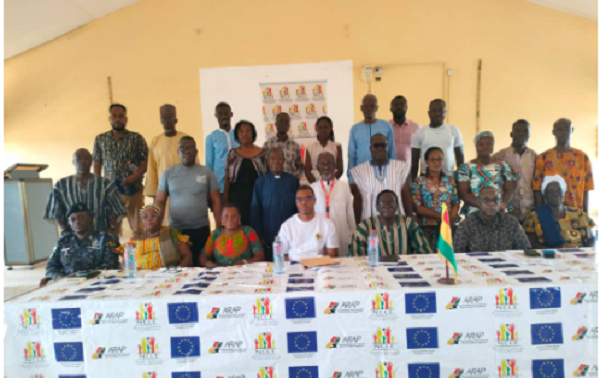 Participants of the NCCE engagement in a group picture