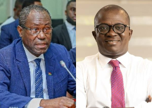 Joseph Boahen Aidoo (L) and Bryan Acheampong (R)