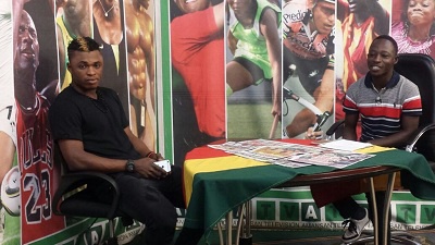 Ghana defender Rashid Sumaila in an interview on Amansan TV