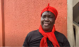 A photo of the grandmother of the late immigration officer