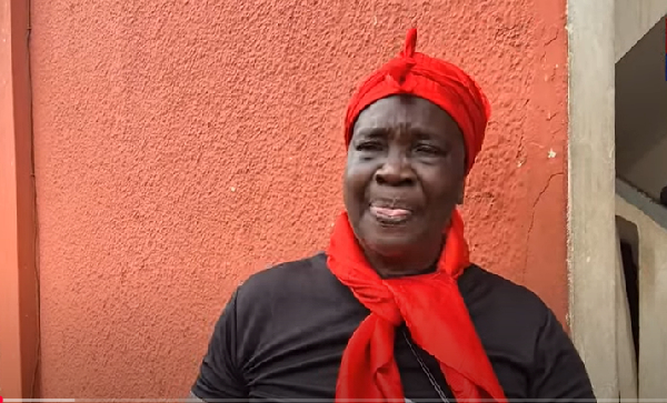 A photo of the grandmother of the late immigration officer