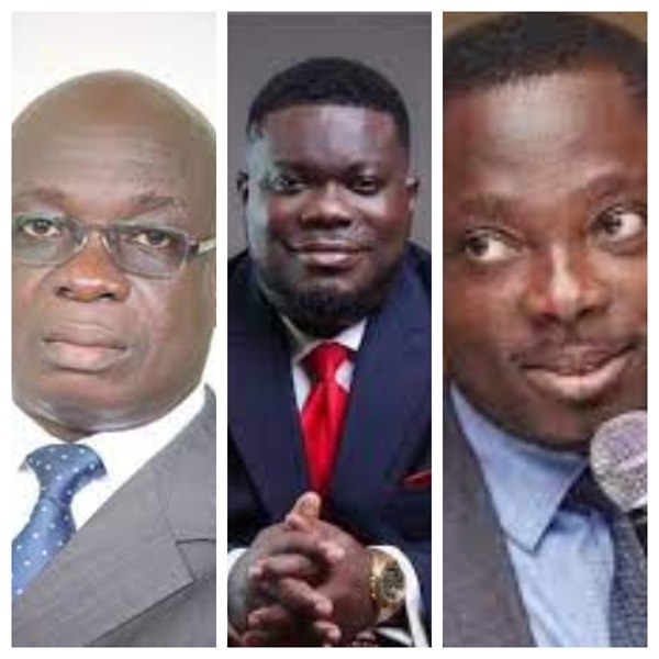 Kwaku Asante-Boateng, Bice Osei-Kuffour and Eric Amofa