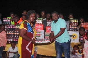 The team presented provisions and foods worth thousands of cedis to support the Orphanage