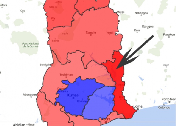 Volta Region became part of Ghana after a Plebecite