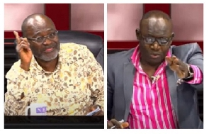 Kennedy Agyapong and Justice Kwaku Annan