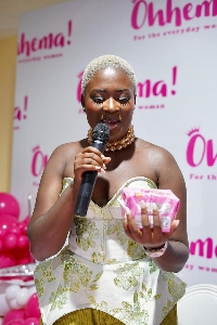 Fella Makafui being unveiled as new brand ambassador for Ohhema
