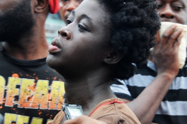 A young mother who lost her three-year-old son in the disaster