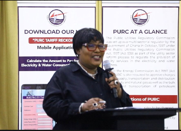 Nana Yaa Jantuah is a board member of PURC