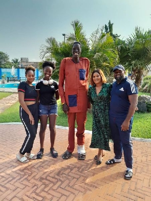 McDan To Pay Medical Bills Of Ghana s Tallest Man McDan To Pay Medical Bills Of Ghana s Tallest Man