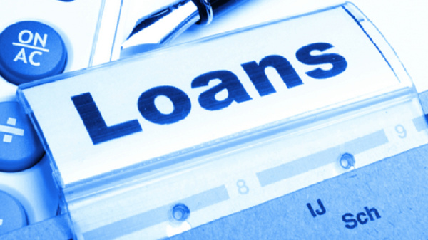 Value of loans decline