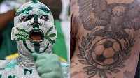 Manuel Akanji has a tattoo of Nigeria's Super Eagles on his arm