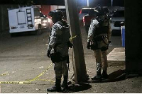 Fans inside the stadium were killed by gunmen